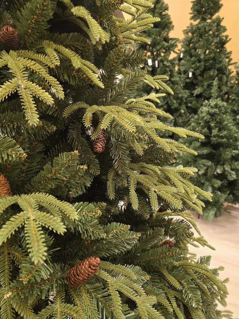 Árvore de Natal Pinheiro Super Realista Santorini 2,10m 4428 Galhos